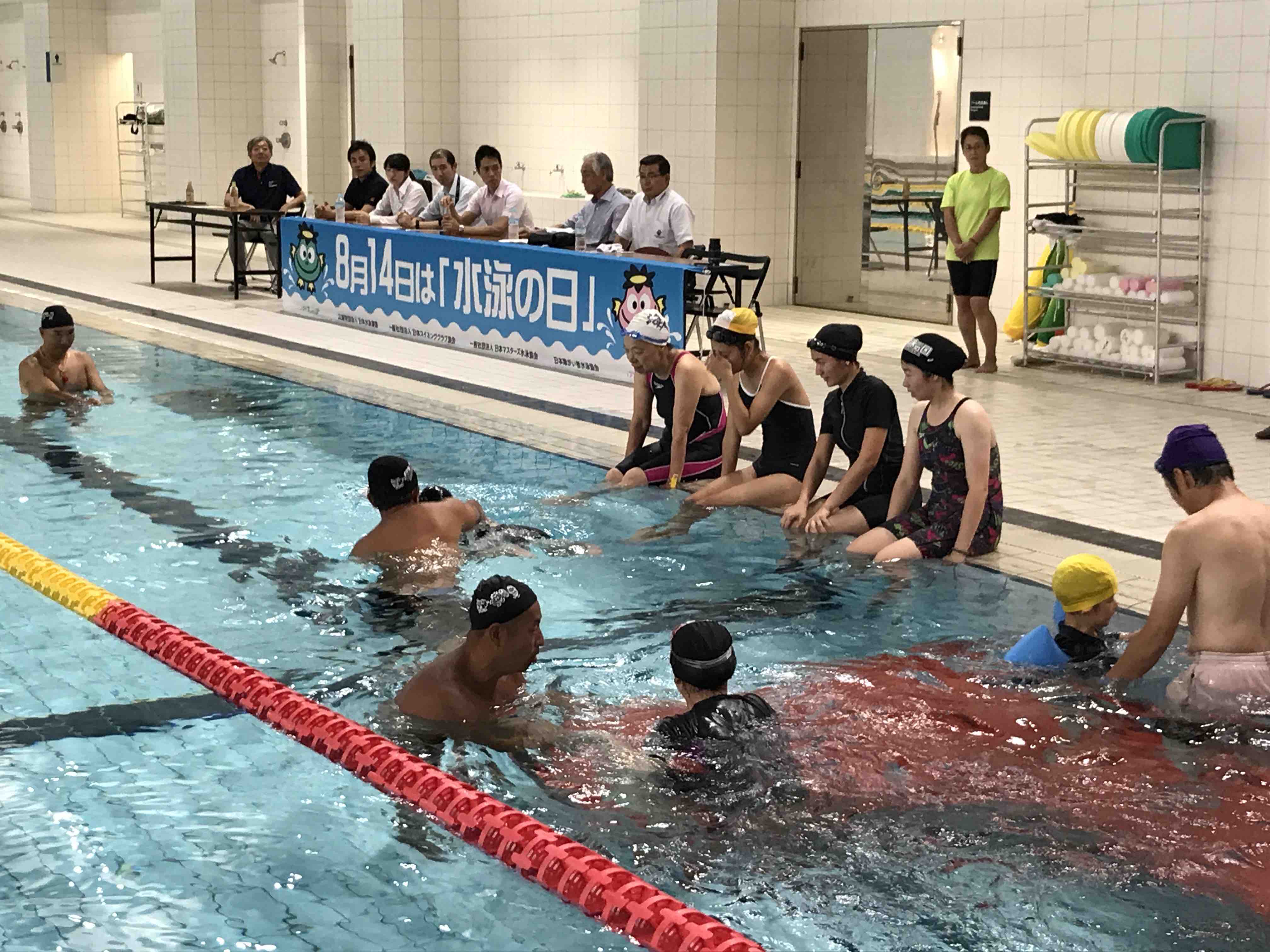 ASEAN諸国向け水泳教室3