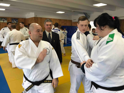 【Ukraine】Dispatching Judo coaches as a 25th commemoration project of Japan-Ukraine diplomatic relationship5