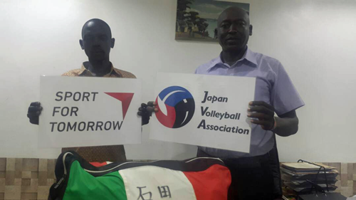【South Sudan】Donating volleyballs to South Sudan4