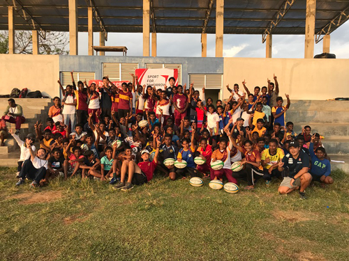【Sri Lanka and Indonesia】JSC-JRFU-Iwate Prefecture-Kamaishi City Collaboration Rugby International Exchange Program3