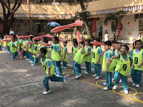 【Vietnam】Project for Introducing, Spreading, and Promoting the Mizuno Hexathlon Exercise in Primary Compulsory Education8
