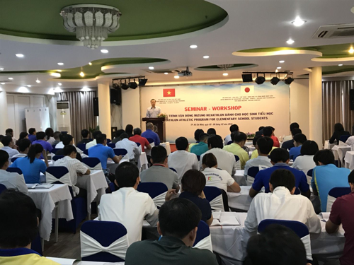 【Vietnam】Project for Introducing, Spreading, and Promoting the Mizuno Hexathlon Exercise in Primary Compulsory Education7
