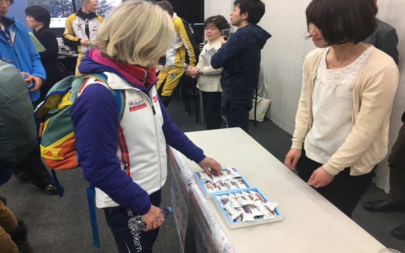 第38回札幌国際スキーマラソン大会における海外のアマチュア選手の参加と選手交歓会における国内・海外選手の交流3