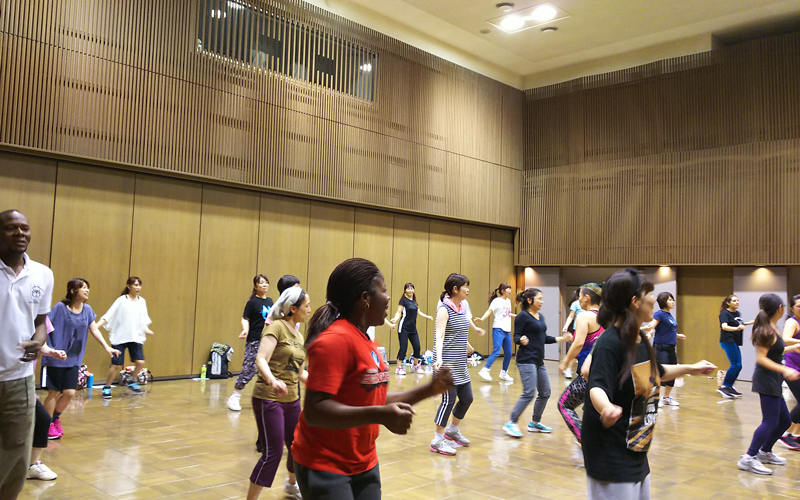 Let’s Enjoy Sports with Foreigners ! -ZUMBA, Yoga, Pilates-4