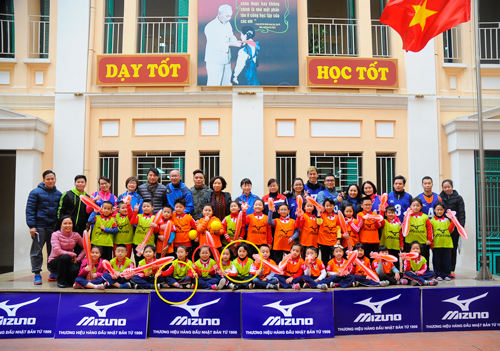 【Vietnam】Project for Introducing, Spreading, and Promoting the Mizuno Hexathlon Exercise in Primary Compulsory Education5