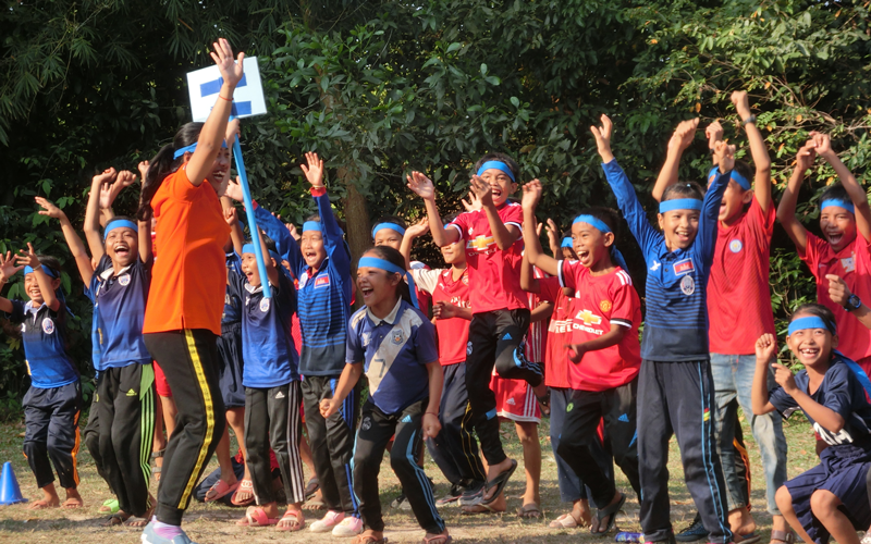 【Cambodia】UNDOKAI, Physical Education, Sports Support Activities in Cambodia (FY2017)2