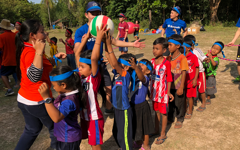 カンボジアにおける運動会・体育・スポーツ支援活動 (2017年度)5