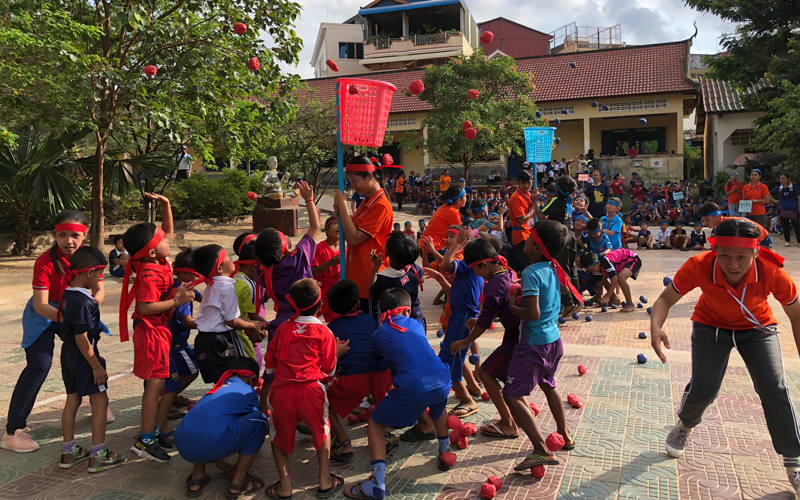 カンボジアにおける運動会・体育・スポーツ支援活動 (2017年度)4