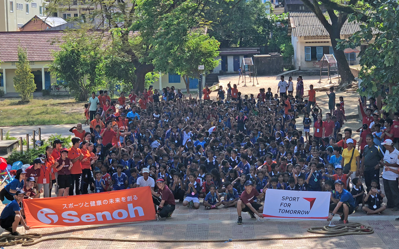【Cambodia】UNDOKAI, Physical Education, Sports Support Activities in Cambodia (FY2017)3