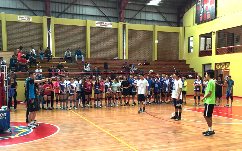 チリにおける体育・バレーボール普及支援活動5