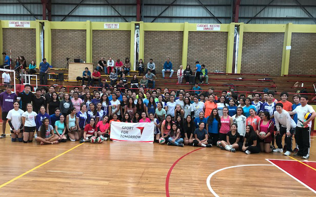 【Chile】Physical Education and Volleyball Promotion Activities in Chile1