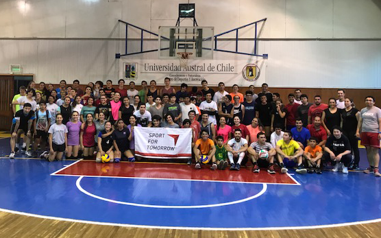 チリにおける体育・バレーボール普及支援活動4