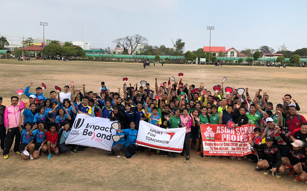【Thailand】“Japan Sports Agency commissioned project”, Rugby Clinic & Friendly Match in Thailand2