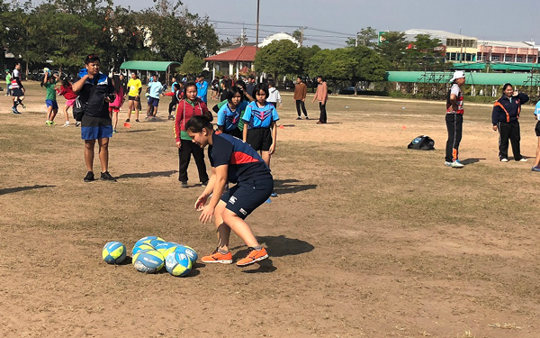 【Thailand】“Japan Sports Agency commissioned project”, Rugby Clinic & Friendly Match in Thailand4