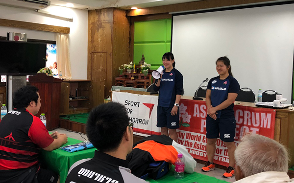【Thailand】“Japan Sports Agency commissioned project”, Rugby Clinic & Friendly Match in Thailand5