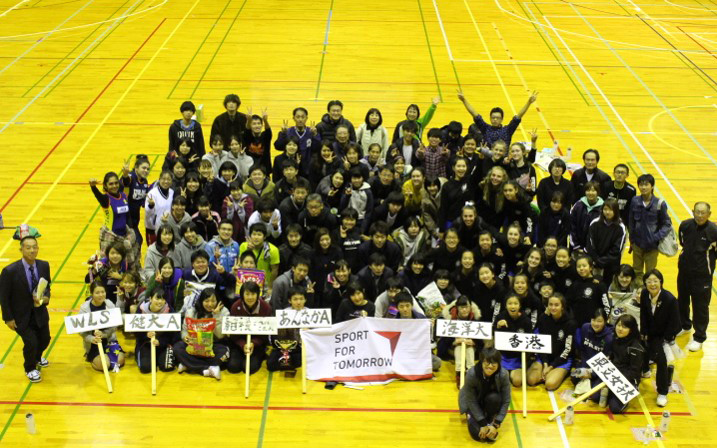 Netball U-16 Hong Kong Team Visit Japan Friendship Exchange Match1