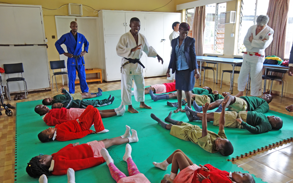 ジンバブエにおける障がい者柔道の普及5