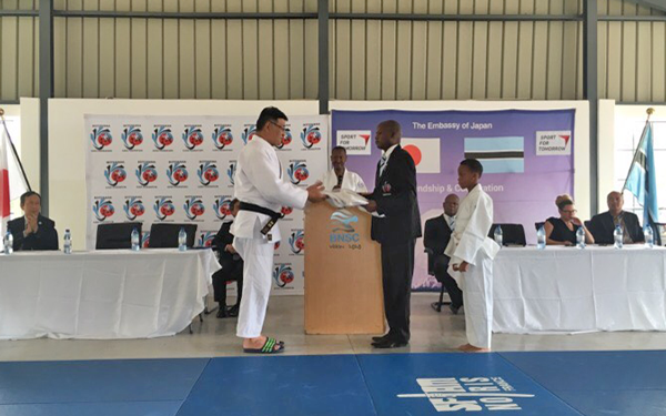 【Botswana】Judo Class, Japan Foundation Co-sponsored Project3