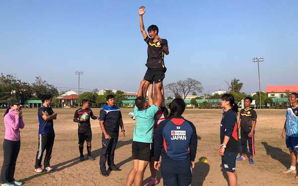 【Thailand】“Japan Sports Agency commissioned project”, Rugby Clinic & Friendly Match in Thailand1