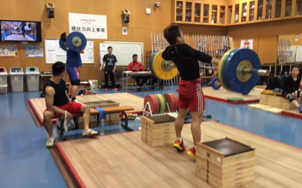 JSC-JOC-NF Collaboration program utilizing Japan High Performance Sport Center/Weightlifting1