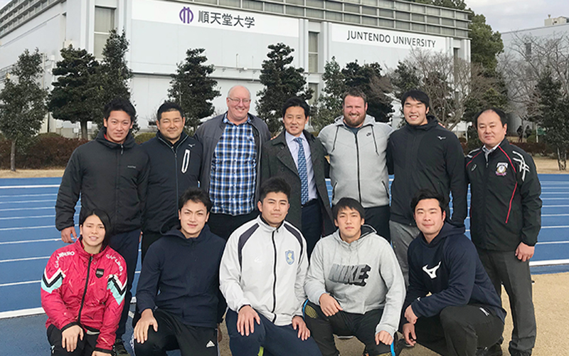 International Sports Students and Mini Camp at Juntendo University2