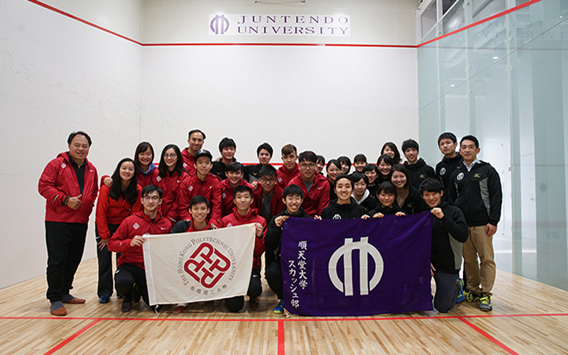 International Sports Students and Mini Camp at Juntendo University3