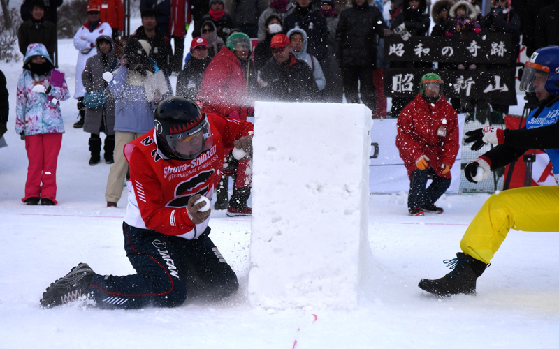 The 30th Showa Shinzan International Snowball Fight3