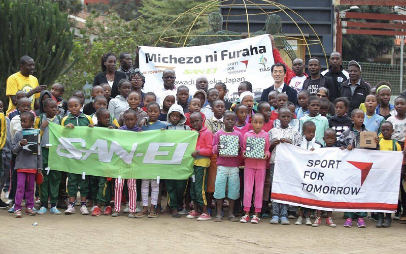 【Kenya】Table Tennis Tables Donated as a Part of Support in Kenya1