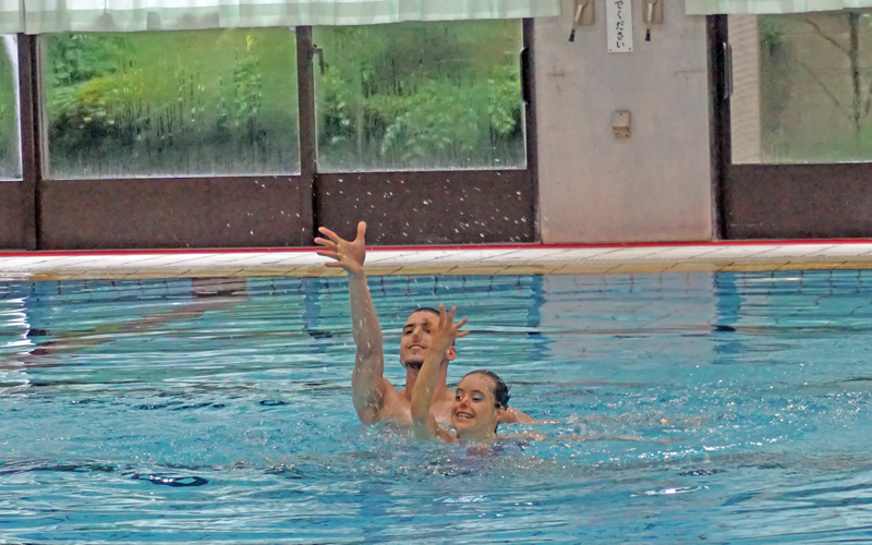 The 27th Synchronized Swimming Festival Solo Competition for Persons with Disabilities2