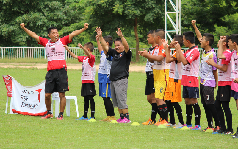 【Thailand】Urawa Reds Heartful Soccer in Asia, Grassroots International Exchange, 130th Anniversary of Japan-Thailand in 20171