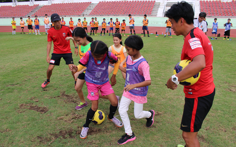 草の根国際交流　日・タイ修好130周年 浦和レッズハートフルサッカーinアジア2017 タイ　3