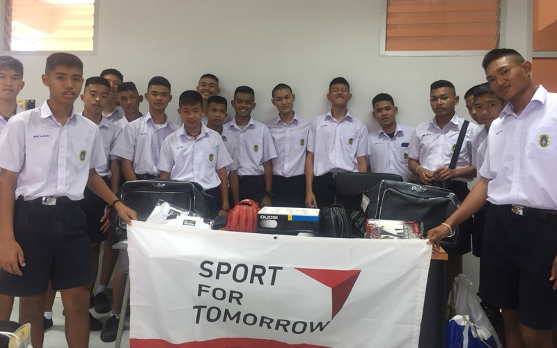 【Thailand】Sporting Goods Support Project by Sports Data Bank Co. Ltd.1