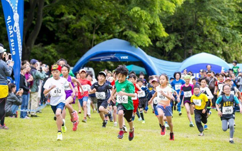 第4回YAMANASHI Jr TRAIL RUN in 武田の杜3