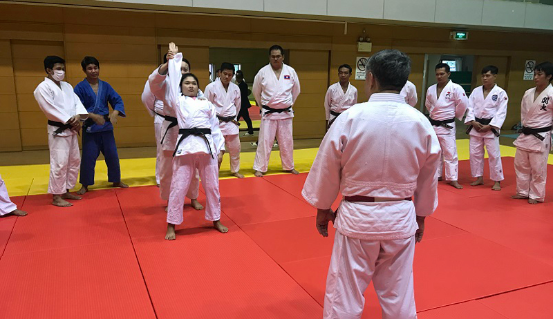 Judo Exchange Project, “Japan-ASEAN JITA-KYOEI PROJECT” leader training5