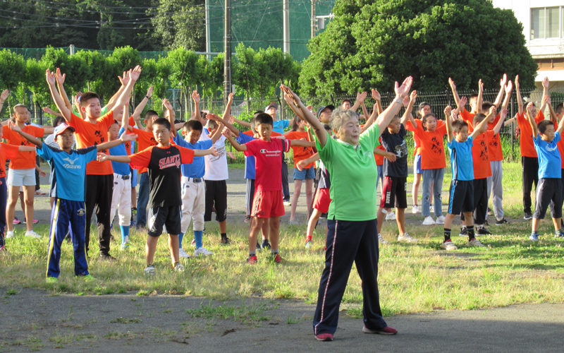 Radio Taiso for School Trip Students from Datong City Board of Education, Shanxi Province, China1