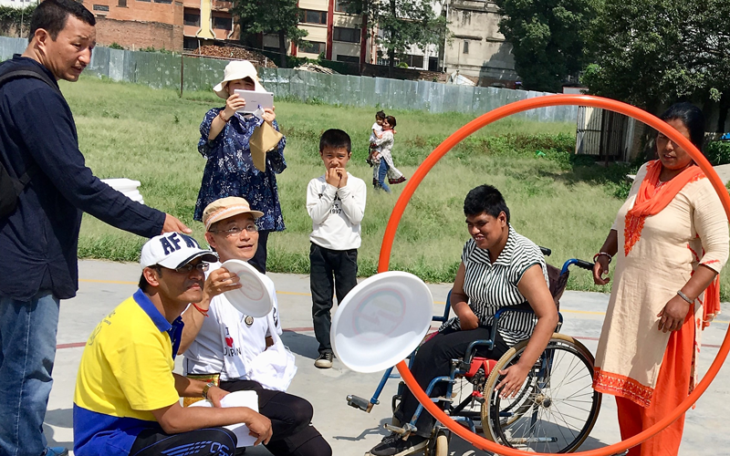 【Nepal】Sports Exchange Program for Persons with Impairments1