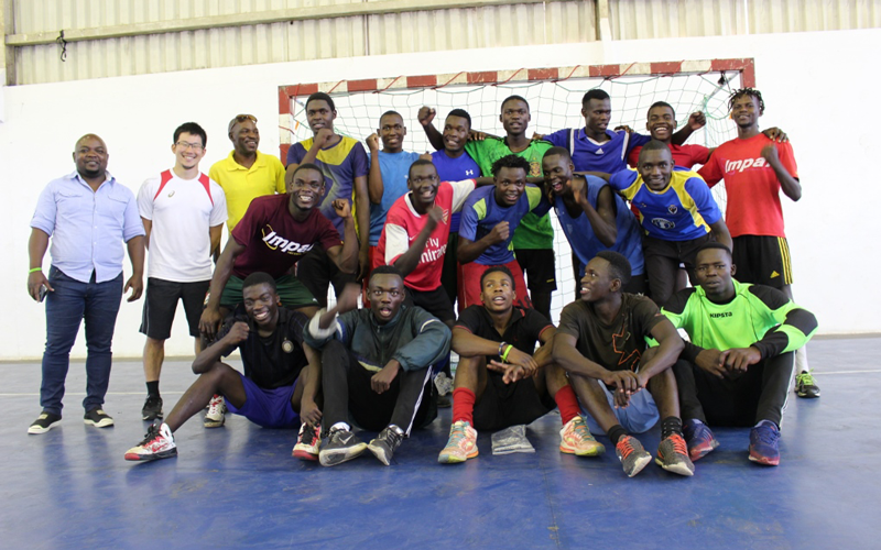 【Zambia】Japan-Zambia Handball Exchange Project1