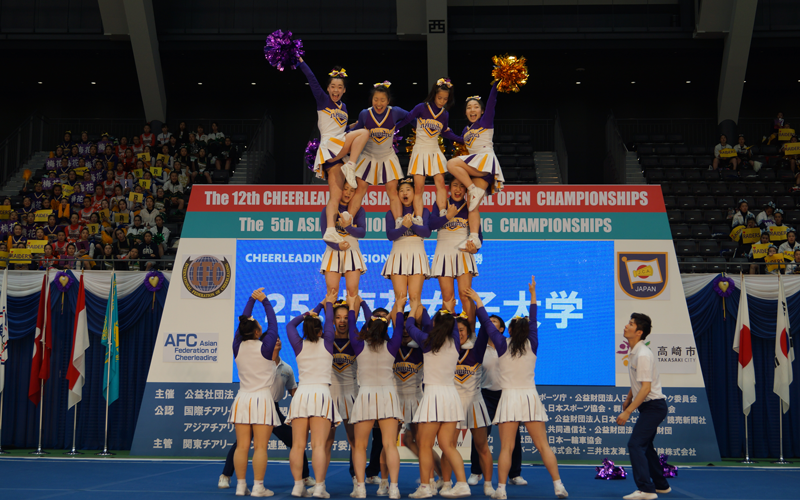 The 12th Cheerleading Asia International Open Championship and 5th Asian Junior Cheerleading Championship4