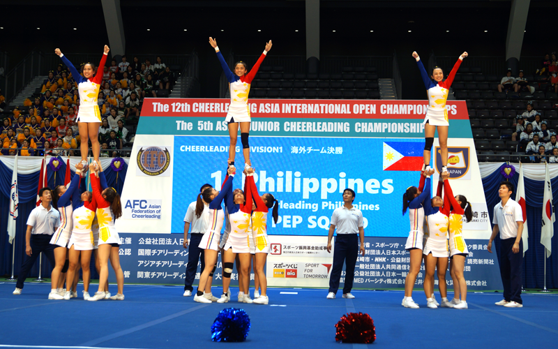 The 12th Cheerleading Asia International Open Championship and 5th Asian Junior Cheerleading Championship3