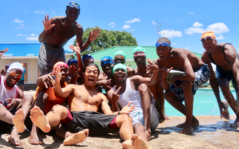 【Zambia】Swimming Goods Collection Project at Central Sports Children’s Swimming Challenge3