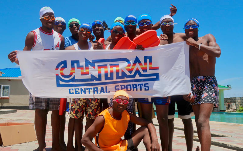 【Zambia】Swimming Goods Collection Project at Central Sports Children’s Swimming Challenge1