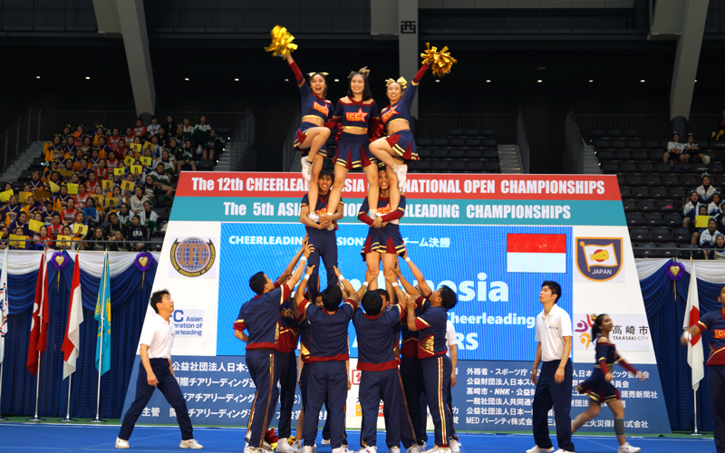The 12th Cheerleading Asia International Open Championship and 5th Asian Junior Cheerleading Championship1