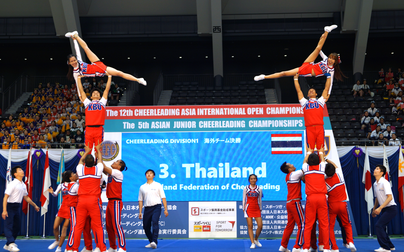 The 12th Cheerleading Asia International Open Championship and 5th Asian Junior Cheerleading Championship2