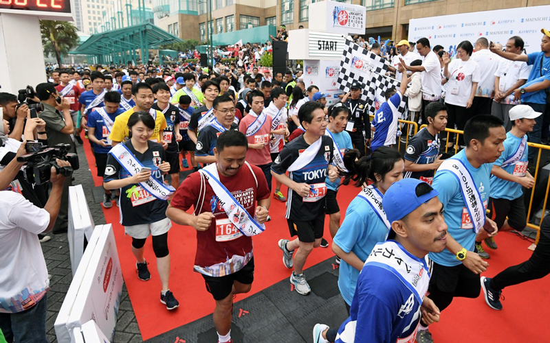 【Indonesia】Jakarta “Kizuna” Ekiden 20181