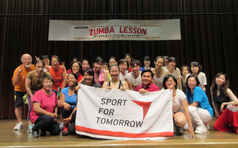 Sports Exchange between foreign nationals and Japanese people by Sapporo Sport Association1