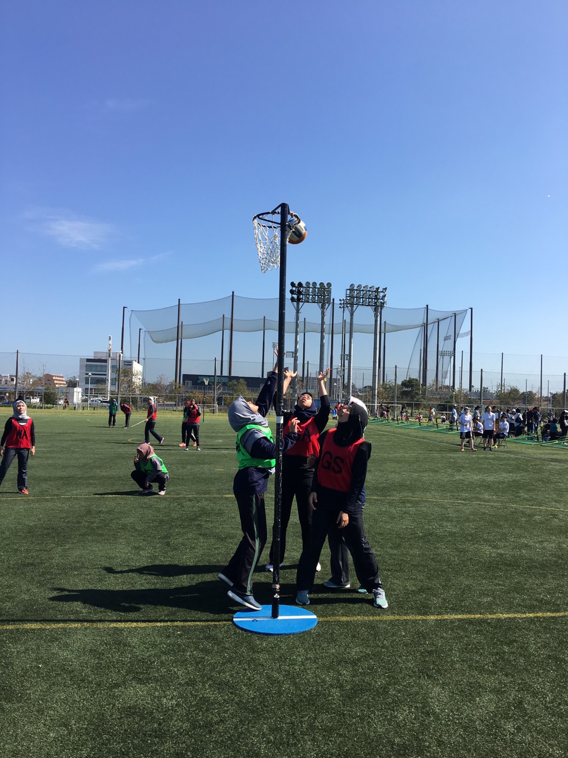 Enjoy Netball with Malaysian International Students in Japan2