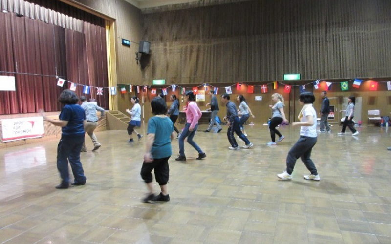 Sports Exchange between foreign nationals and Japanese people in Hokkaido3