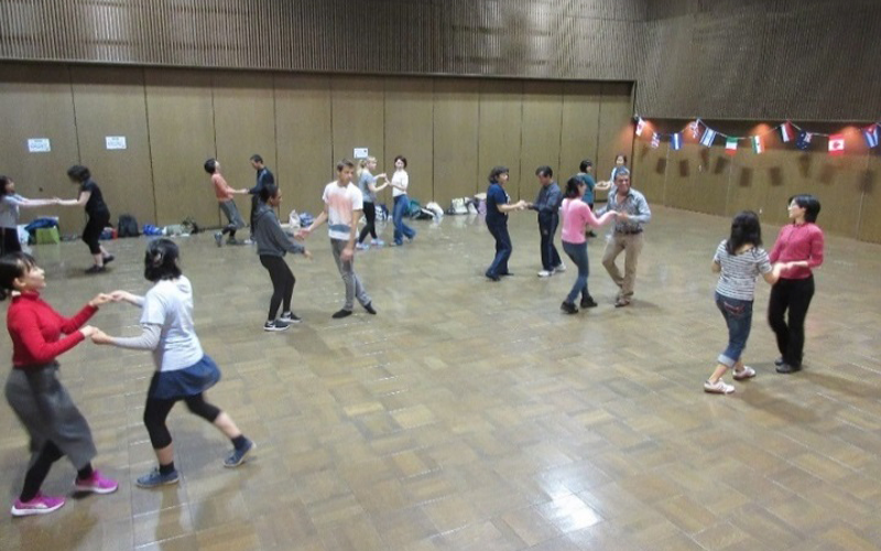 Sports Exchange between foreign nationals and Japanese people in Hokkaido5