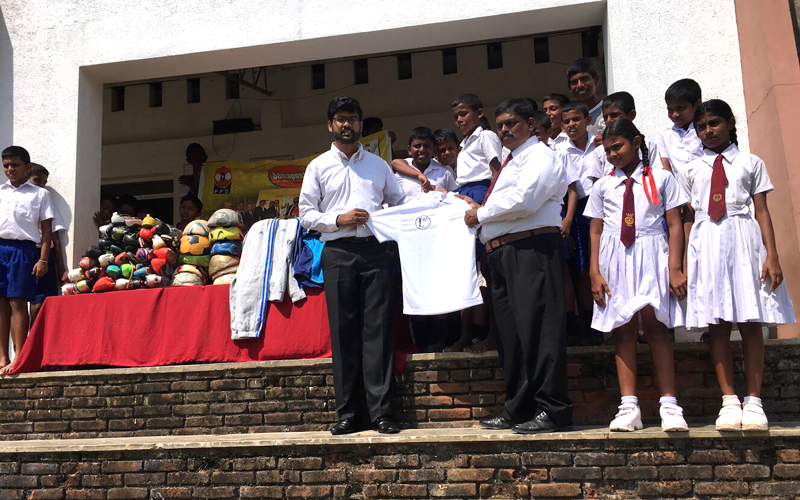 【Sri Lanka】Soccer Equipment Donated through Sri Lanka Professionals Association in Japan4