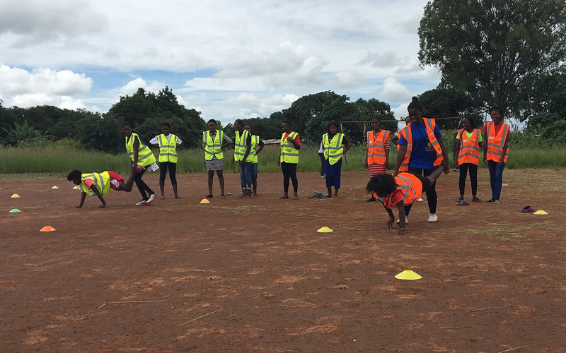 ザンビアにおける思春期の女性を対象にしたスポーツを通じたエンパワメントプロジェクト4